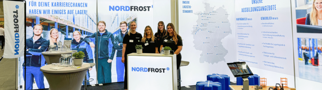 NORDFROST-Team auf der Ausbildungsmesse