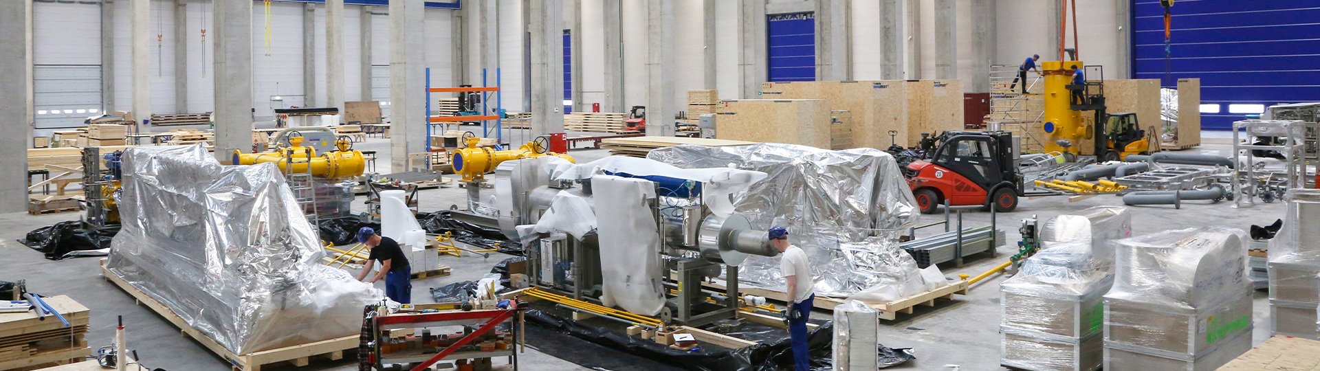 Werkstatthalle der Technik