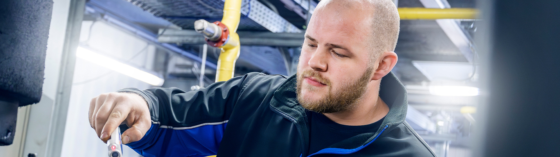 Mitarbeiter in der Technik