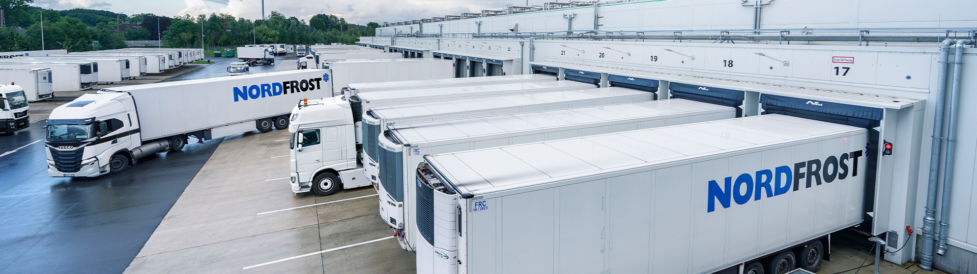 LKW an einem Standort