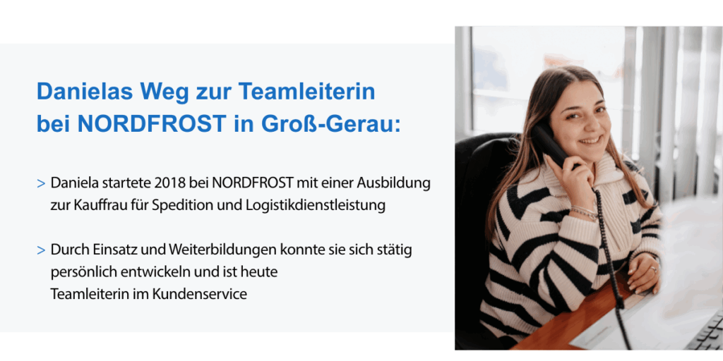 Daniela bei NORDFROST